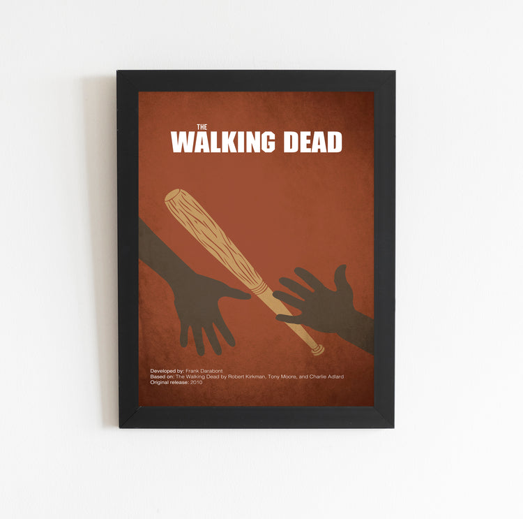 The Walking Dead (2010-2022) Minimalistic TV Poster