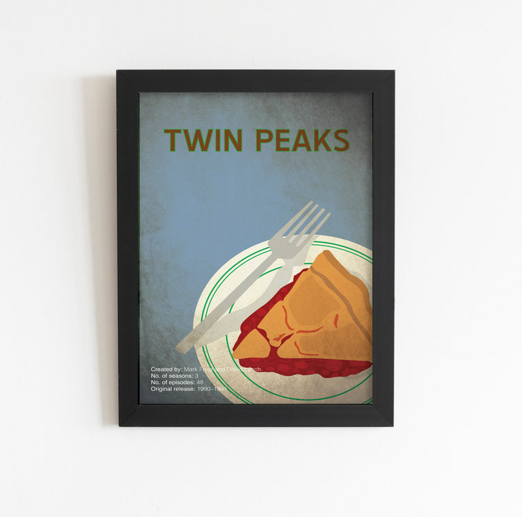 Twin Peaks (1990) Minimalistic TV Poster