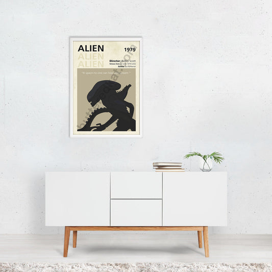 Alien (1979) Minimalistic Film Poster