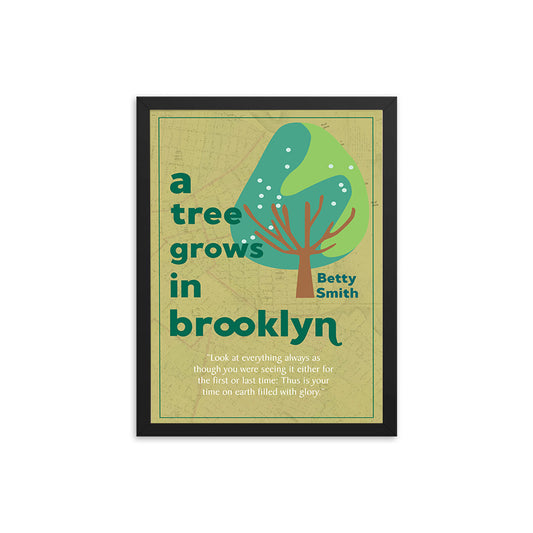 A Tree Grows in Brooklyn by Betty Smith Book Poster