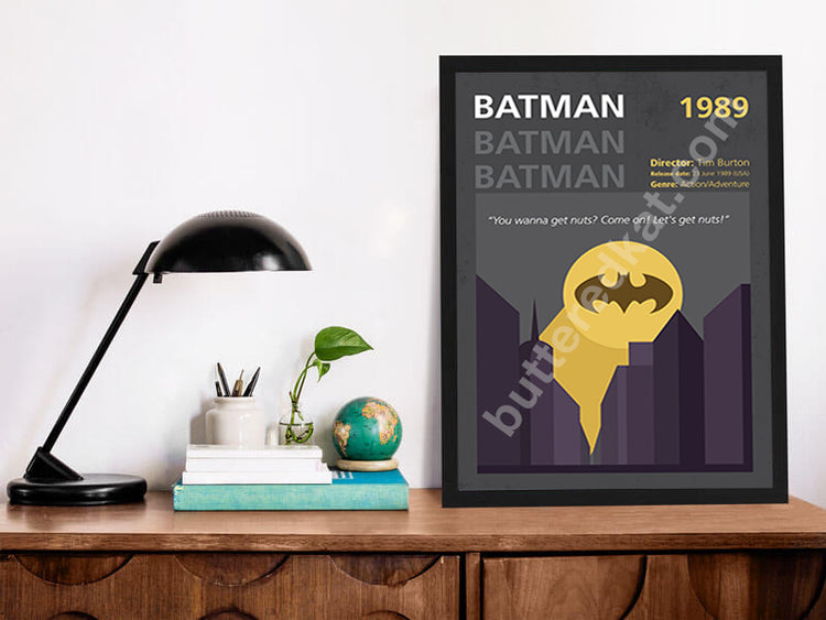 Batman (1989) Minimalistic Poster