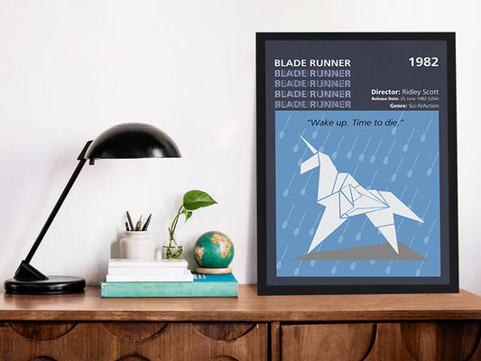 Blade Runner (1982) Minimalistic Film Poster