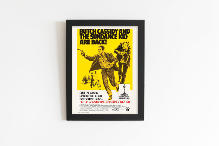 Butch Cassidy and the Sundance Kid Movie Poster (1969)