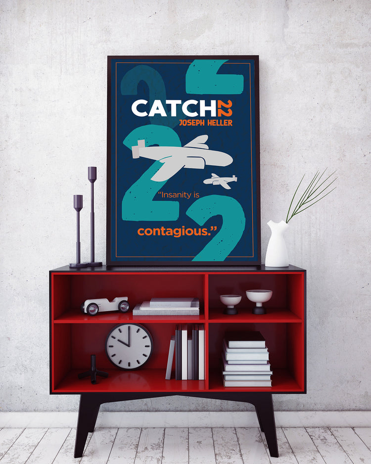 Catch-22 by Joseph Heller Book Poster