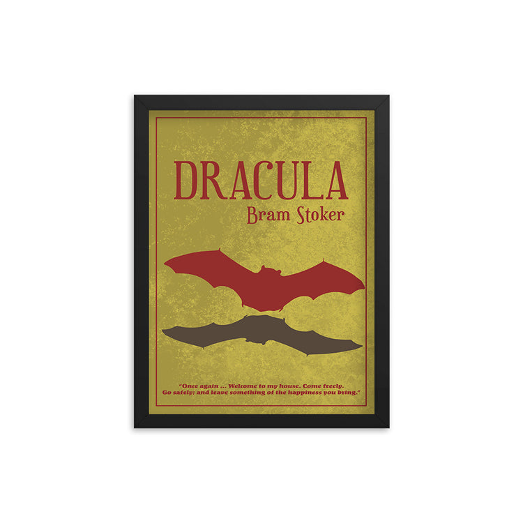 Dracula By Bram Stoker Book Poster