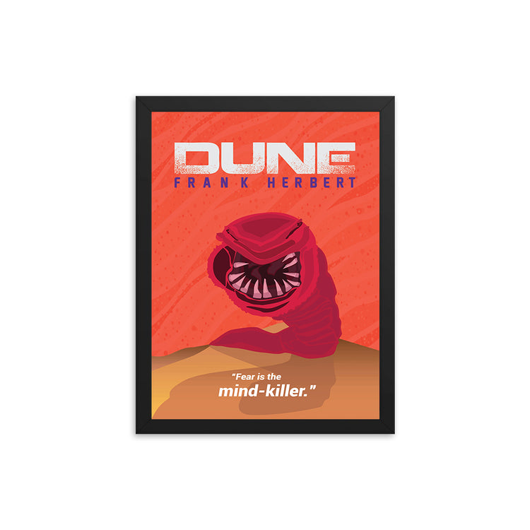 Dune by Frank Herbert Book Poster