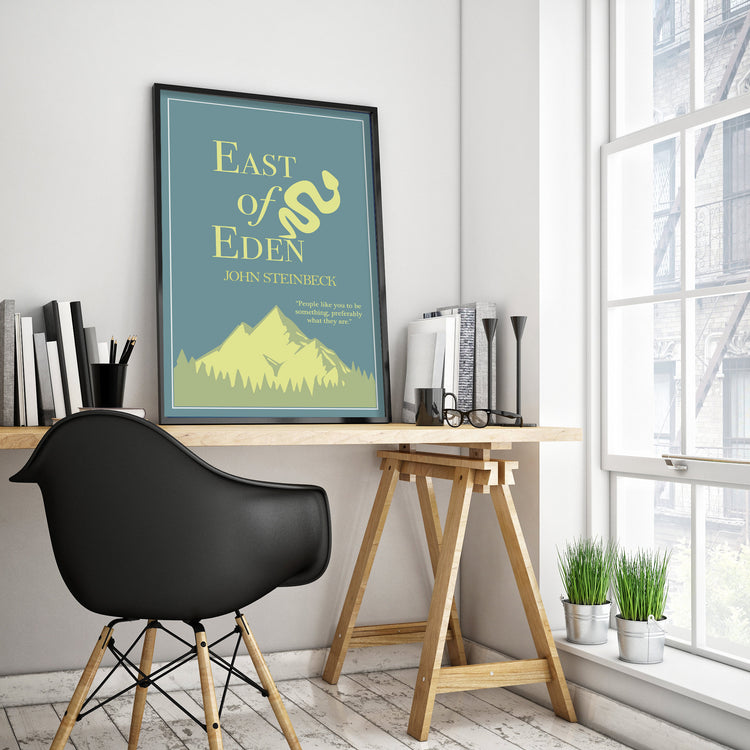 East of Eden by John Steinbeck Book Poster