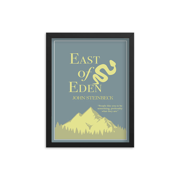 East of Eden by John Steinbeck Book Poster