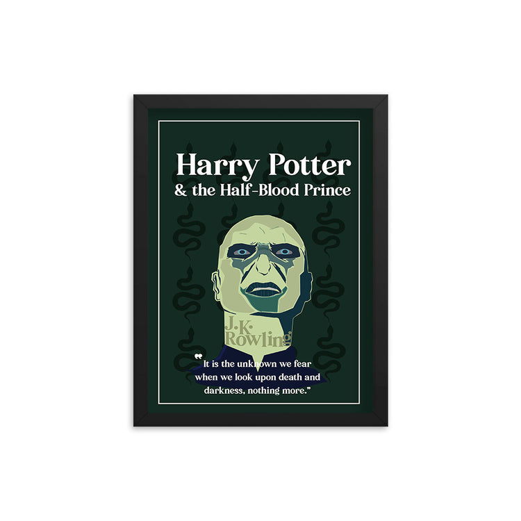 Harry Potter & the Half-Blood Prince by J.K. Rowling Book Poster