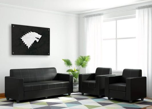 House Stark (Game of Thrones) Flag Wall Art