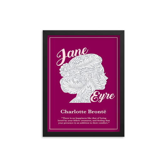 Jane Eyre by Charlotte Brontë Book Poster