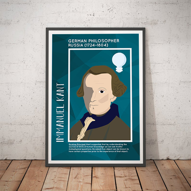 Immanuel Kant Poster Wall Decor