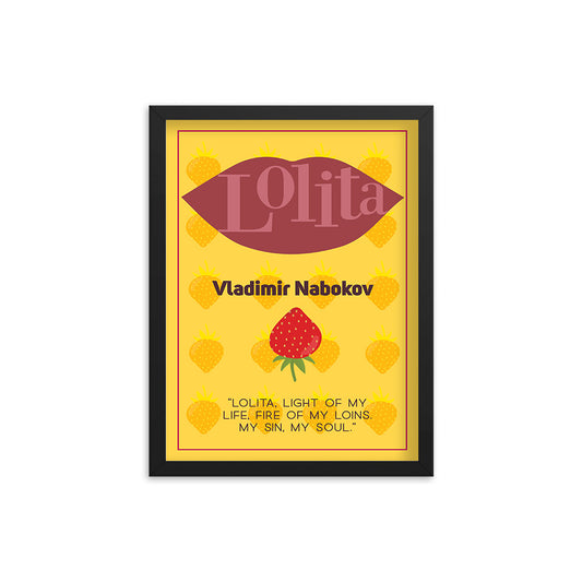 Lolita by Vladimir Nabokov Book Poster