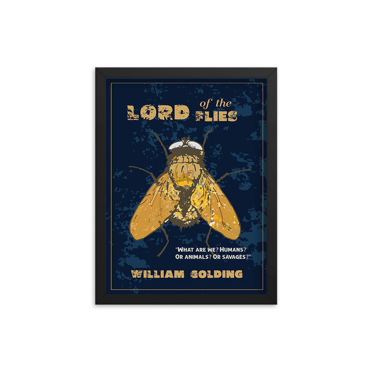 Lord of the Flies by William Golding Book Poster