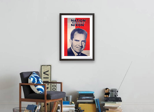 Richard Nixon Campaign Vintage Ad Poster (1960)