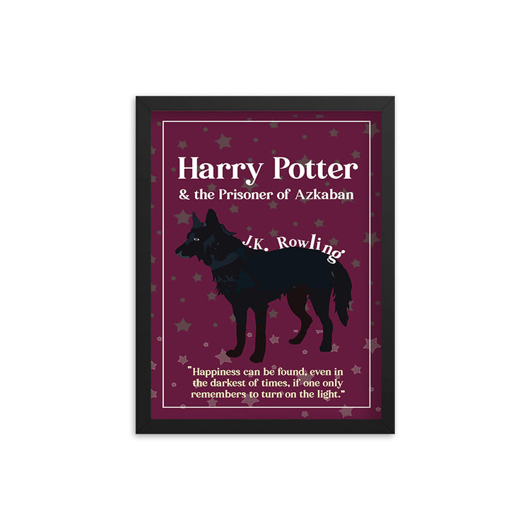 Harry Potter & the Prisoner of Azkaban by J.K. Rowling Book Poster