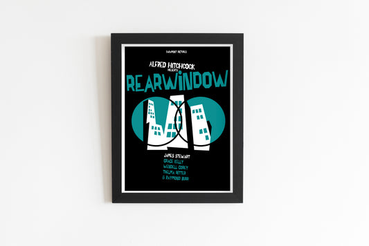 Rear Window Movie Poster (1954)