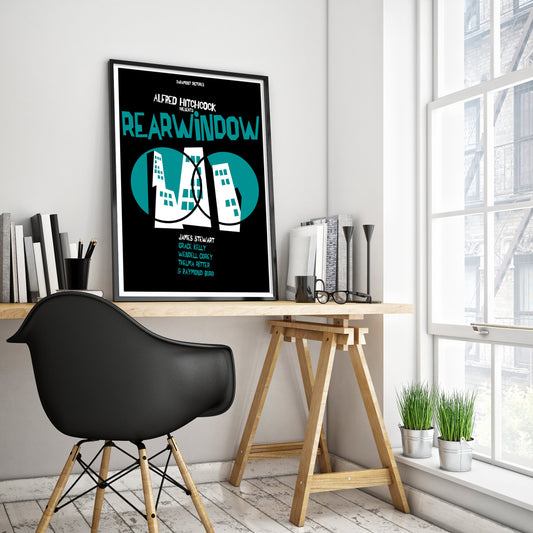 Rear Window Movie Poster (1954)