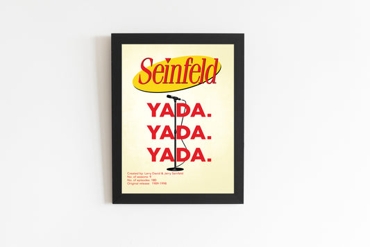 Seinfeld (1989-1998) Minimalistic TV Poster