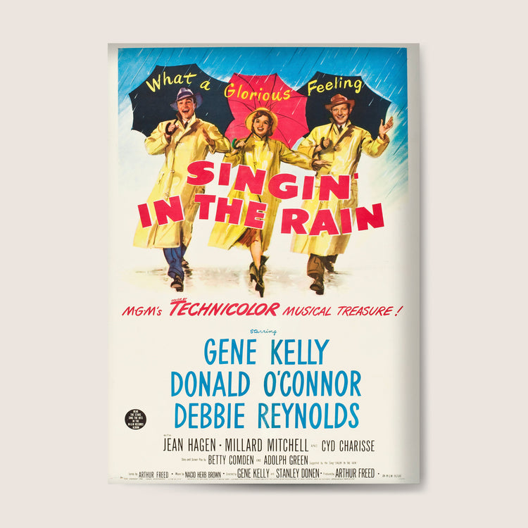 Singin' in the Rain Movie Poster (1952)