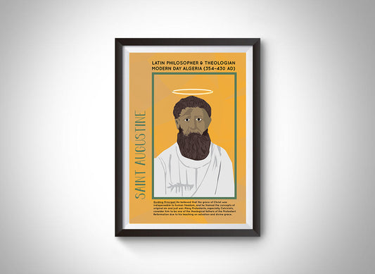 St. Augustine Poster Wall Decor