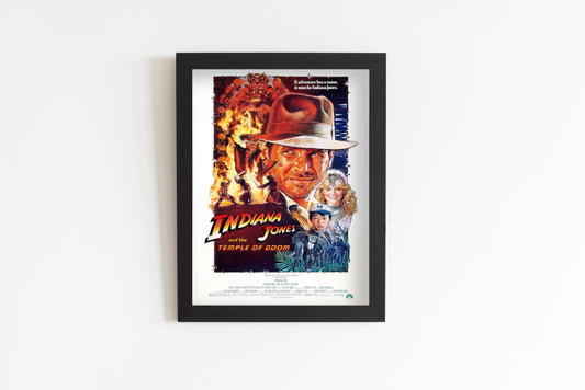 Indiana Jones and the Temple of Doom Movie Poster (1984)