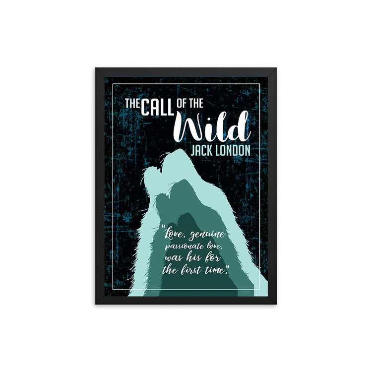 The Call of the Wild by Jack London Book Poster
