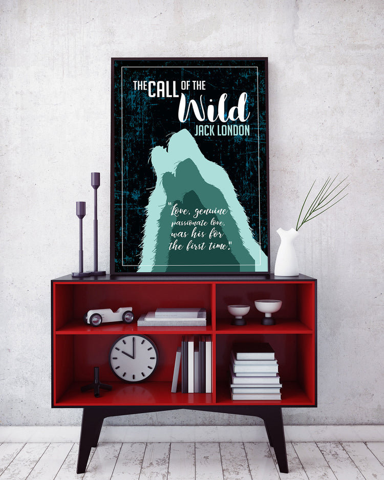 The Call of the Wild by Jack London Book Poster