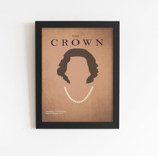 The Crown (2016-) Minimalistic TV Poster