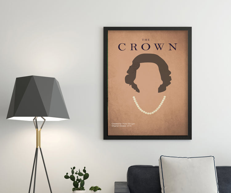 The Crown (2016-) Minimalistic TV Poster