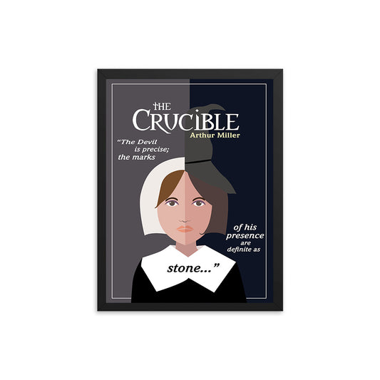 The Crucible by Arthur Miller Book/Play Poster