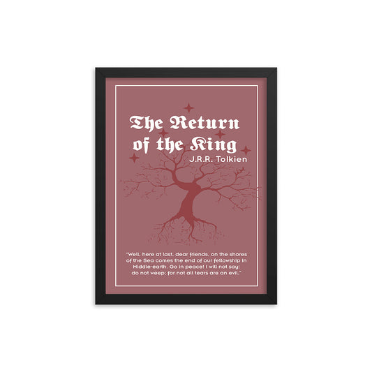 The Return of the King by J.R.R. Tolkien Book Poster