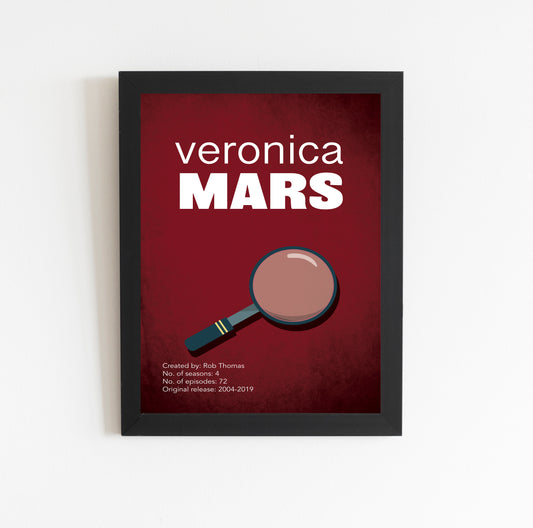 Veronica Mars (2004-2019) Minimalistic TV Poster