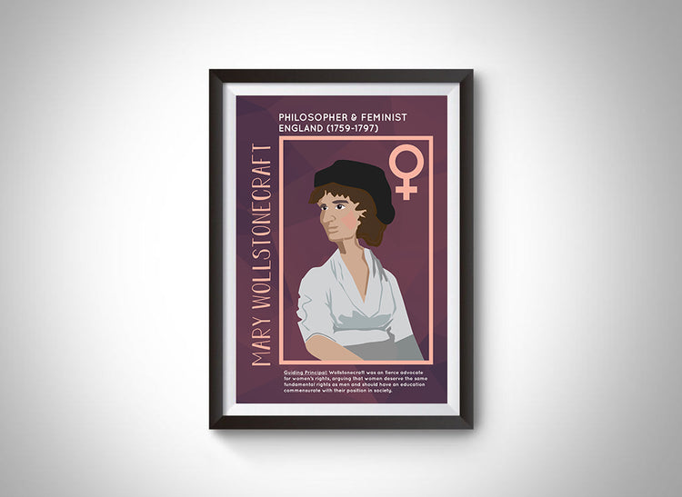 Mary Wollstonecraft Poster Wall Decor