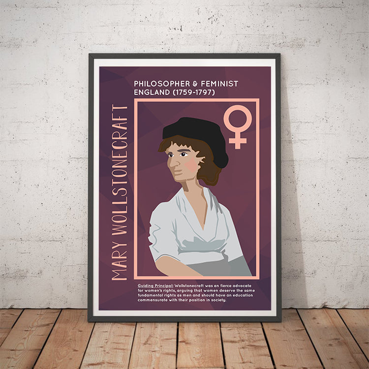 Mary Wollstonecraft Poster Wall Decor