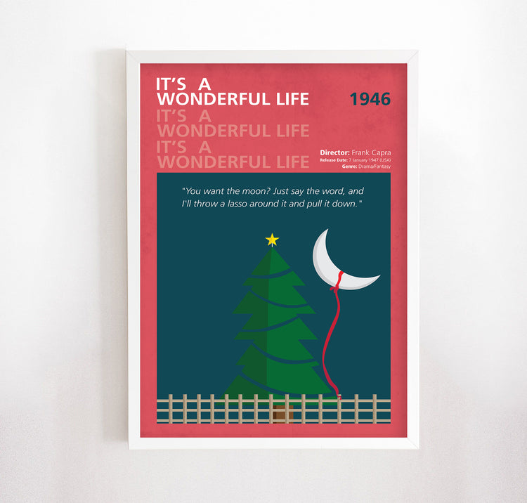It's a Wonderful Life (1946) Minimalistic Poster