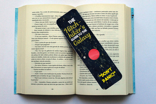 The Hitchhiker's Guide to the Galaxy by Douglas Adams Bookmark