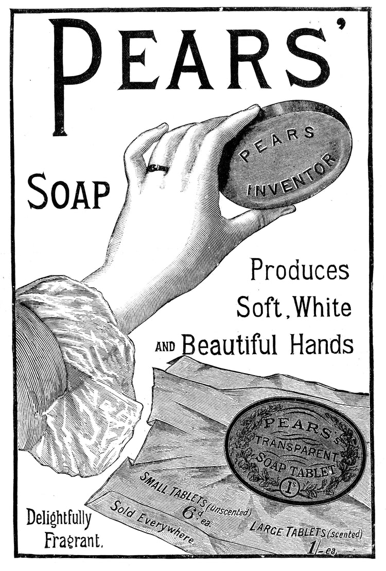 Pears' Soap (1886) Vintage Ad Poster