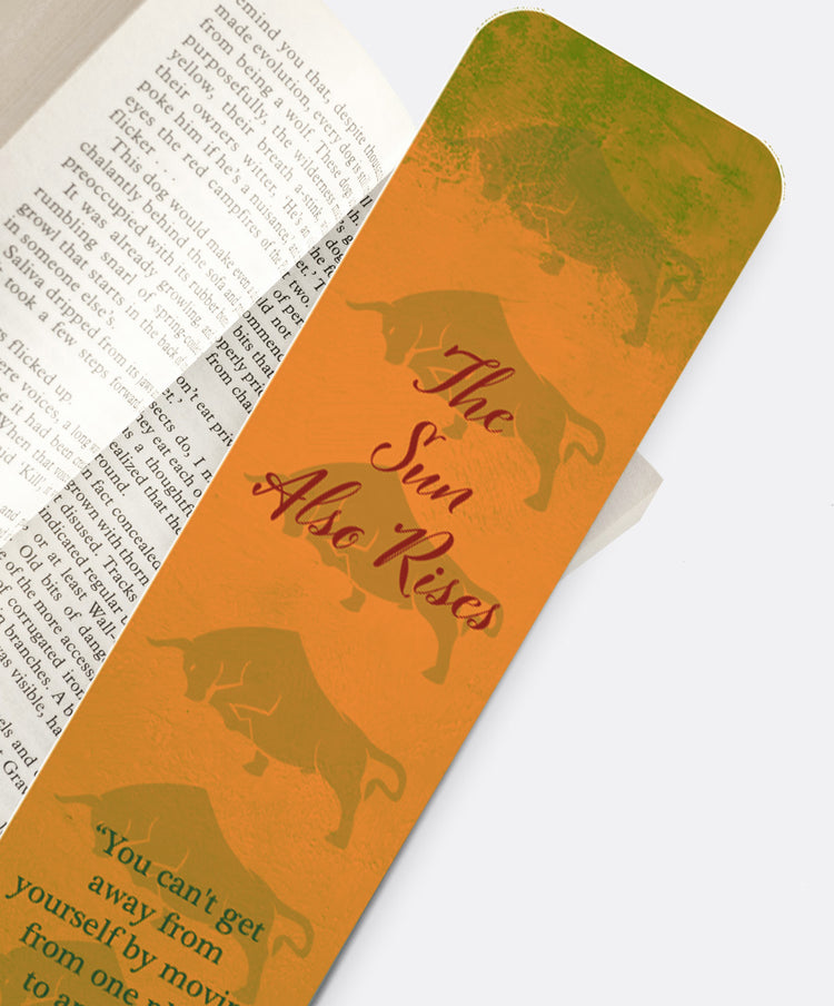 The Sun Also Rises by Ernest Hemingway Bookmark