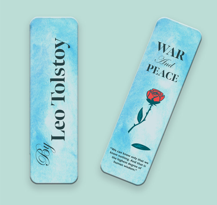 War and Peace by Leo Tolstoy Bookmark