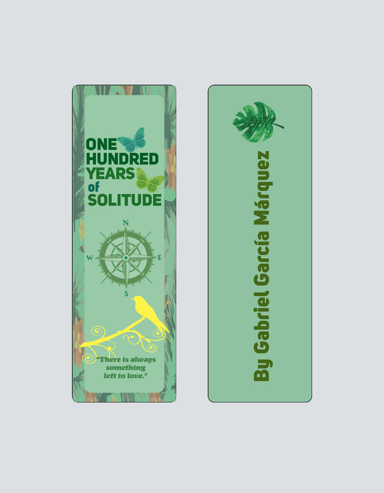 One Hundred Years of Solitude by Gabriel García Márquez Bookmark