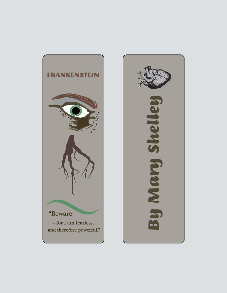 Frankenstein by Mary Shelley Bookmark