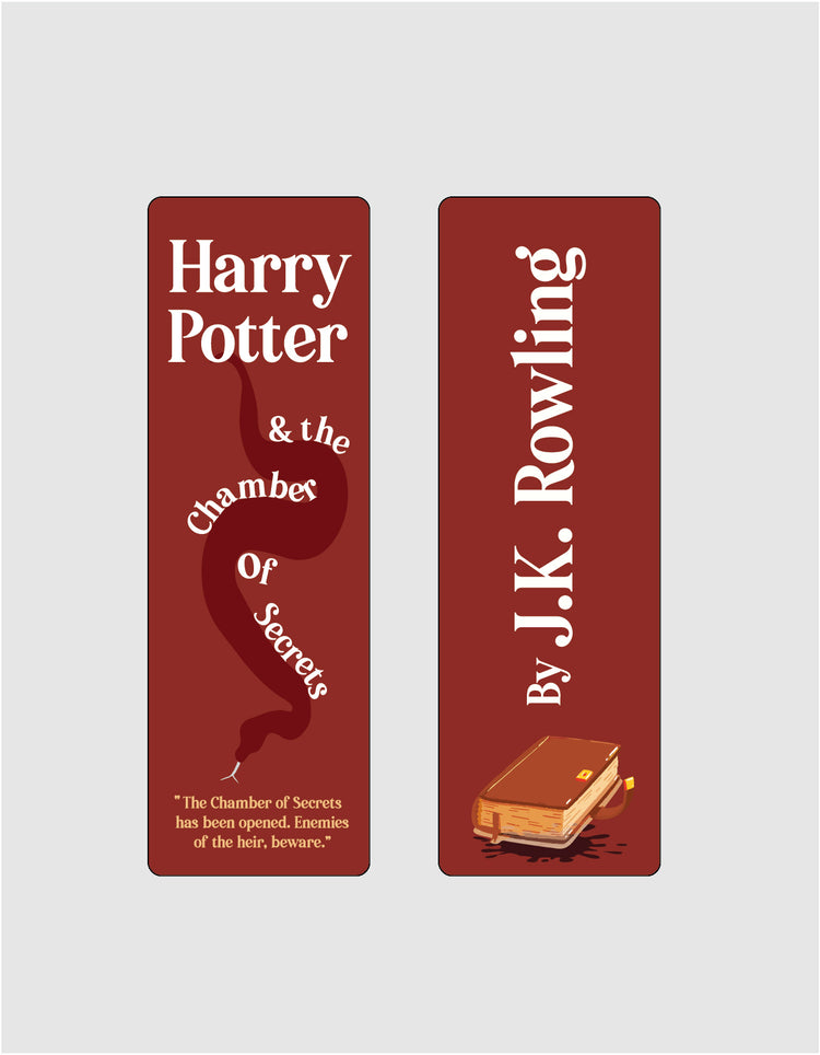 Harry Potter and the Chamber of Secrets by J.K. Rowling Bookmark