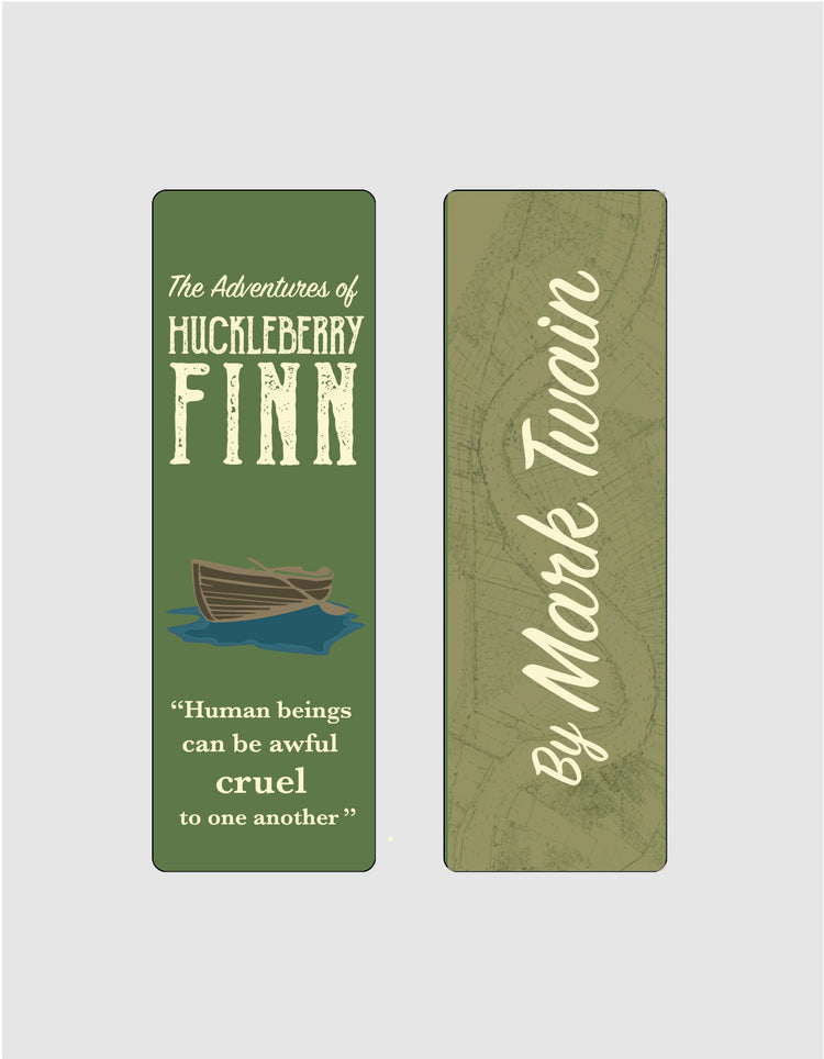 The Adventures of Huckleberry Finn by Mark Twain Bookmark