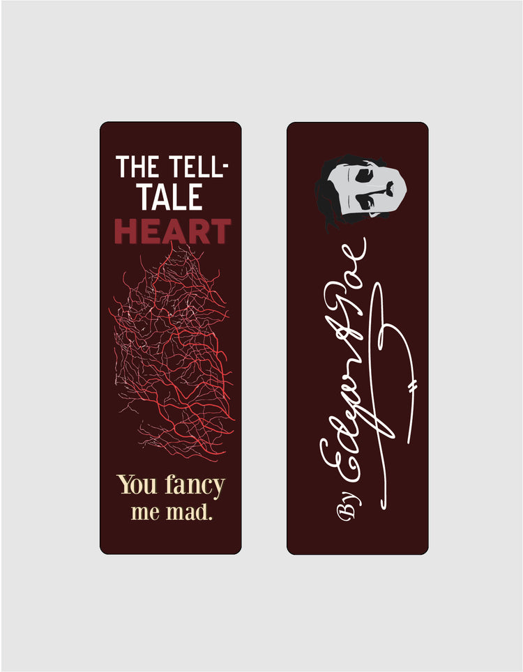 The Tell-Tale Heart By Edgar Allan Poe Bookmark