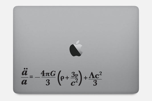 Friedmann Equation Decal Sticker