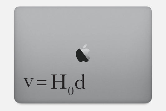 Hubble's Equation Decal Sticker
