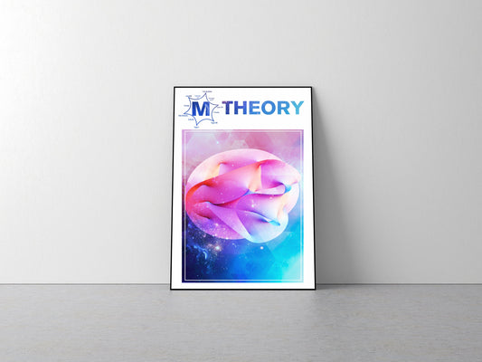 M-Theory Minimalist Concept Poster