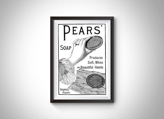 Pears' Soap (1886) Vintage Ad Poster